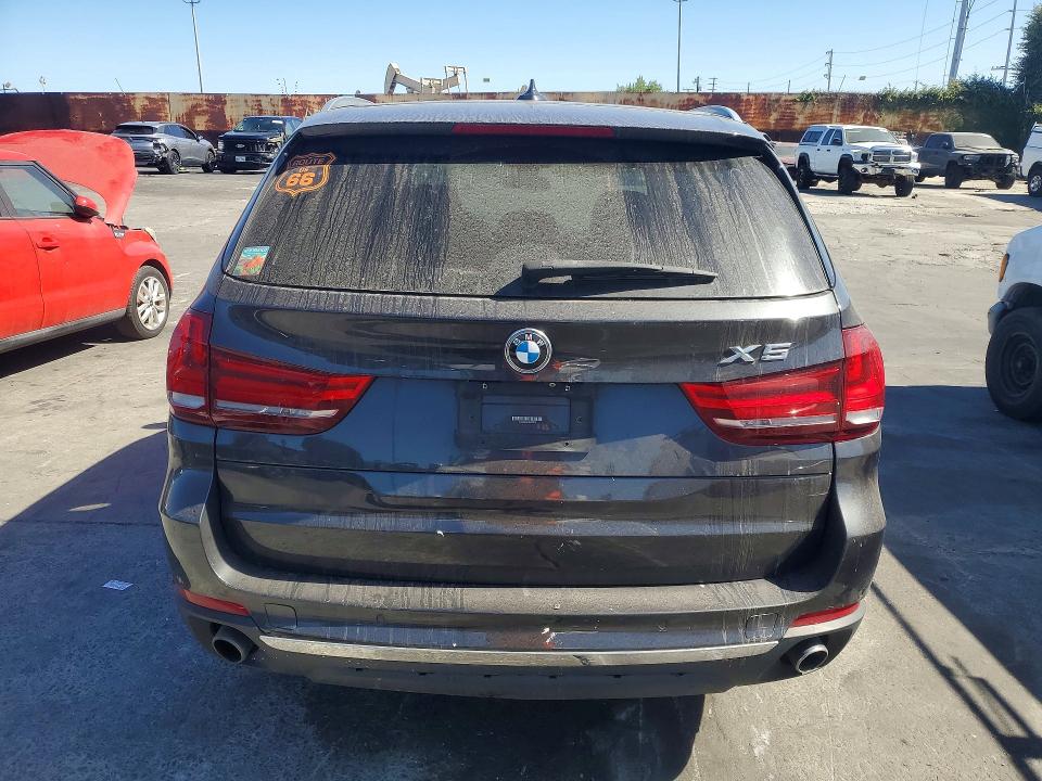 2017 BMW X5 VIN 5UXKR0C38H0V72075 COPART salvage auction — FRONT END, Ca - Salvage Certificate, sold $3,100 on 2026-07-22 (photo 6)