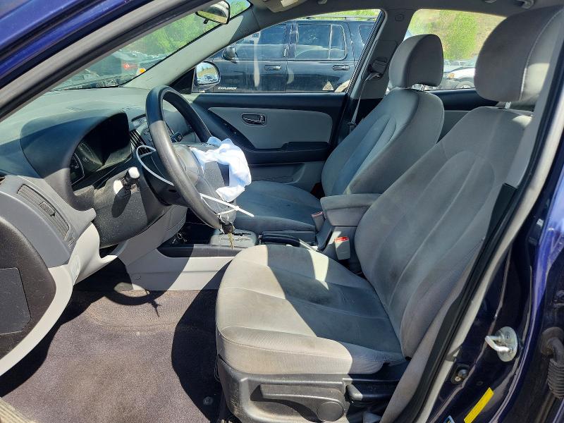 2010 Hyundai Elantra VIN KMHDU4AD6AU087889 COPART salvage auction — FRONT END, CO - SALVAGE TITLE, sold $275 on 2026-07-13 (photo 7)