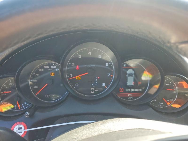 2013 Porsche Cayenne VIN WP1AA2A21DLA09547 COPART salvage auction — MINOR DENT/SCRATCHES, Ca - Salvage Certificate, sold $2,300 on 2026-08-18 (photo 9)