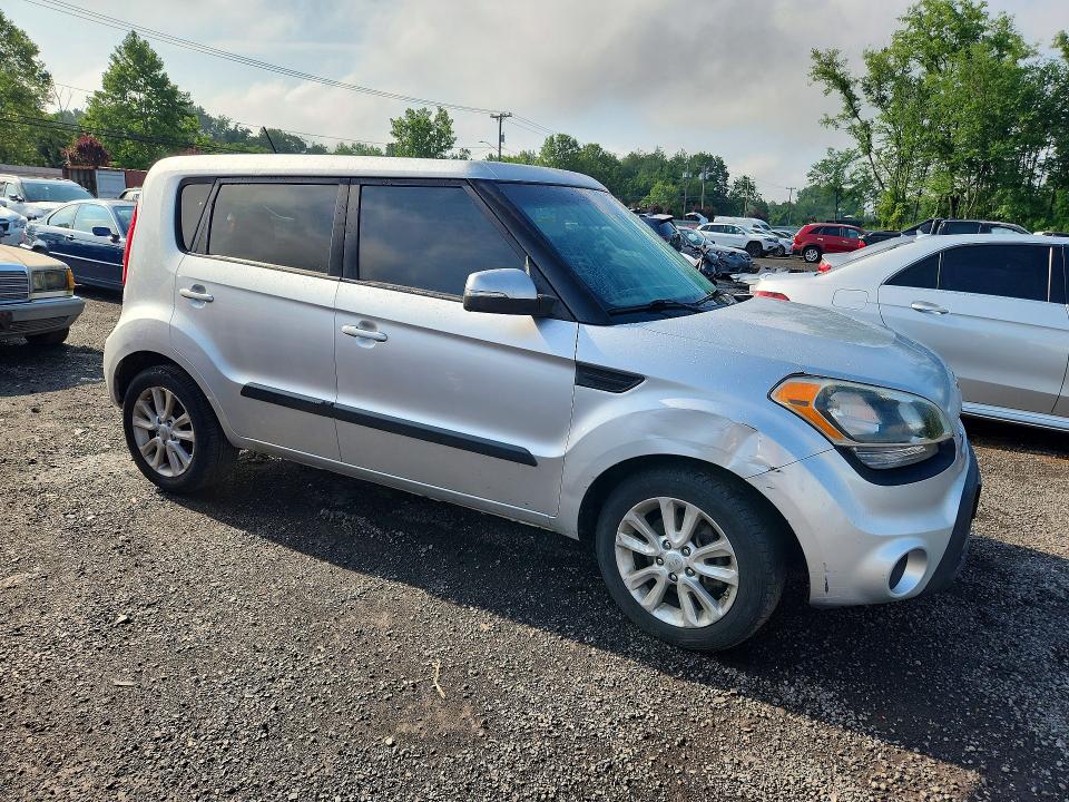 2012 Kia Soul VIN KNDJT2A61C7457373 COPART salvage auction — FRONT END, Ct - Cert Of Title-Salvage, sold $500 on 2026-07-10 (photo 4)