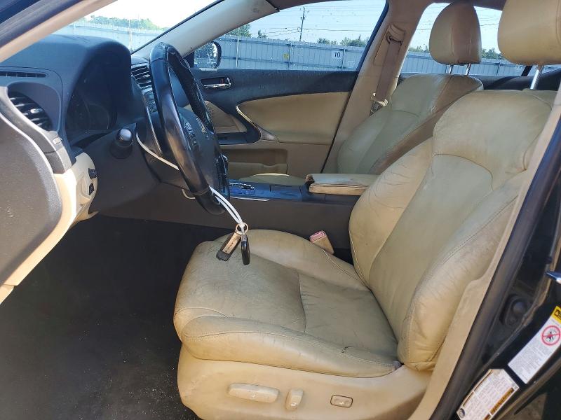 2008 Lexus Is VIN JTHBK262885060905 COPART salvage auction — FRONT END, Mt - Certificate Of Title, sold $375 on 2026-07-30 (photo 7)