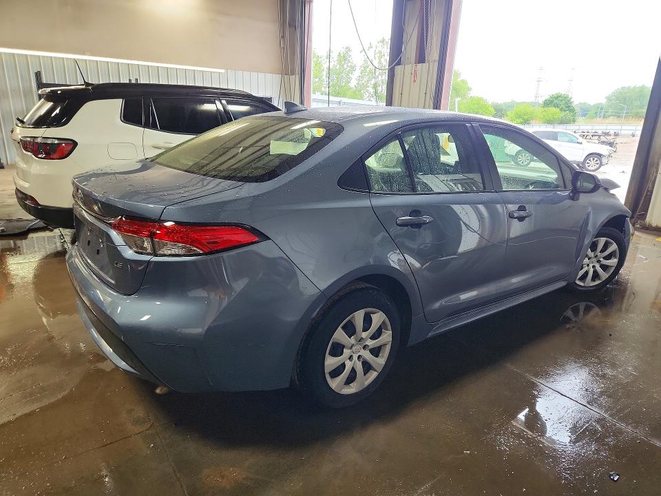 2022 Toyota VIN JTDEPMAE7N3026149 COPART salvage auction — FRONT END, Il - Salvage Certificate, sold $4,450 on 2026-07-28 (photo 3)