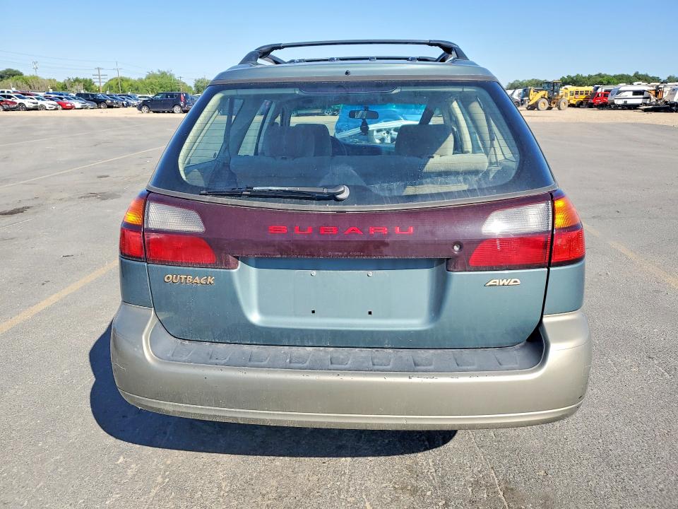 2000 Subaru LEGACY VIN 4S3BH6654Y7632204 COPART salvage auction — FRONT END, ID - CERTIFICATE OF TITLE, sold $90 on 2026-07-02 (photo 6)