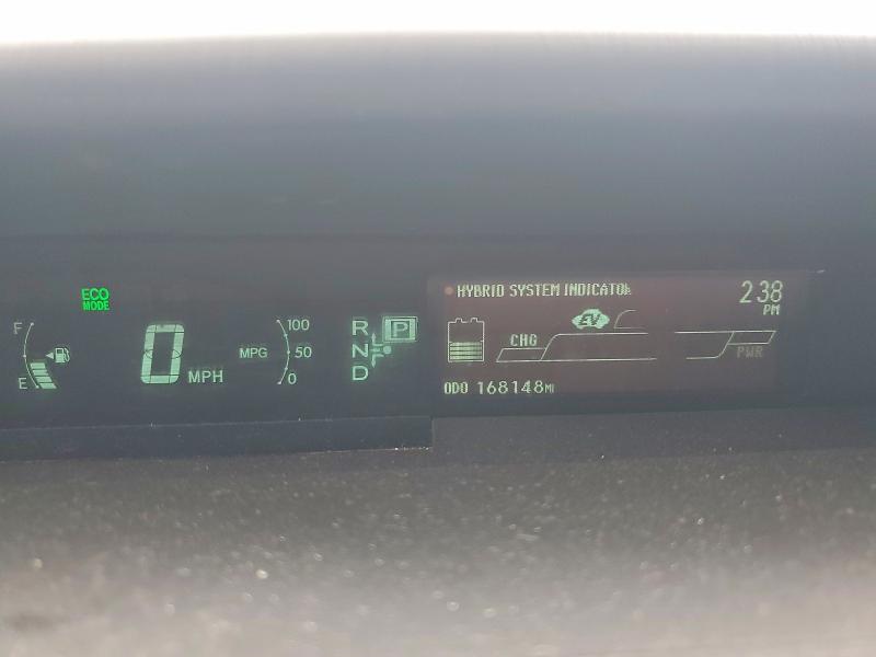 2014 Toyota Prius VIN JTDKN3DU5E1773721 COPART salvage auction — FRONT END, Oh - Cert Of Title-Salvage, sold $1,750 on 2026-07-10 (photo 9)