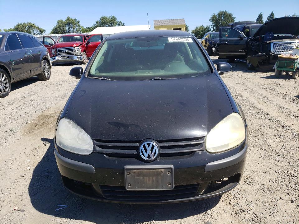 2007 Volkswagen Rabbit VIN WVWAS71K67W043739 COPART salvage auction — MINOR DENT/SCRATCHES, Ca - Dis/Dlr/Exp Only Clean Title, sold $100 on 2026-08-13 (photo 5)