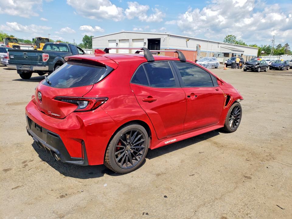 2024 Toyota Corolla VIN JTNABAAE2RA012751 COPART salvage auction — FRONT END, Ct - Cert Of Title-Salvage, sold $9,300 on 2026-07-24 (photo 3)