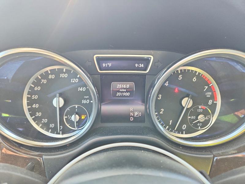 2015 Mercedes-benz M-klasse VIN 4JGDA5HB5FA489138 COPART salvage auction — MINOR DENT/SCRATCHES, Ga - Certificate Of Title, sold $5,500 on 2026-07-09 (photo 9)
