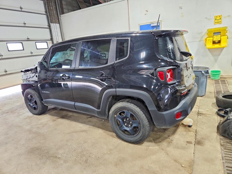 2020 Jeep Renegade VIN ZACNJBAB6LPL25469 COPART salvage auction — FRONT END, Mi - Certificate Of Title, sold $1,000 on 2026-08-13 (photo 2)