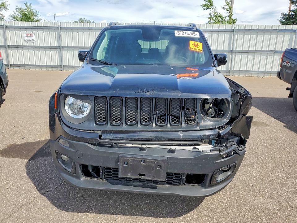 2018 Jeep Renegade VIN ZACCJBBBXJPH73610 COPART salvage auction — FRONT END, Mn - Cert Of Title-Prior Salvage, sold $1,600 on 2026-08-18 (photo 5)