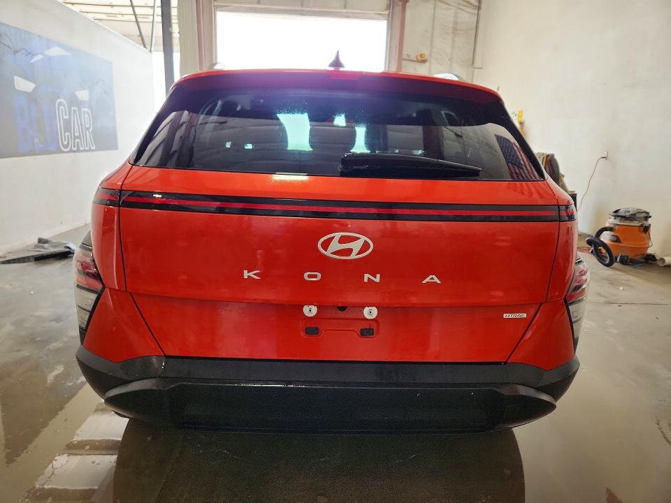 2025 Hyundai Kona VIN KM8HBCAB2SU303366 COPART salvage auction — FRONT END, Ar - Certificate Of Title (P), sold $12,300 on 2026-07-06 (photo 6)