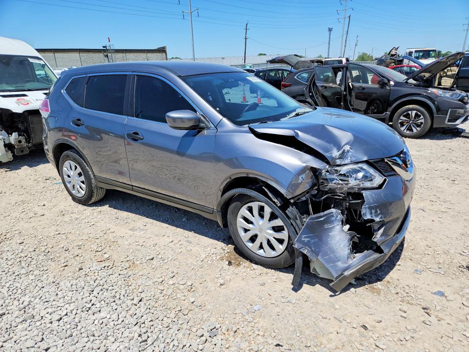 2016 Nissan VIN KNMAT2MV3GP635549 COPART salvage auction — FRONT END, Oh - Cert Of Title-Salvage, sold $2,700 on 2026-07-28 (photo 4)