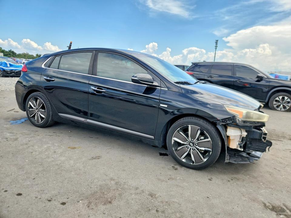 2018 Hyundai Ioniq VIN KMHC05LC1JU073142 COPART salvage auction — FRONT END, Fl - Certificate Of Destruction, sold $1,950 on 2026-07-06 (photo 4)
