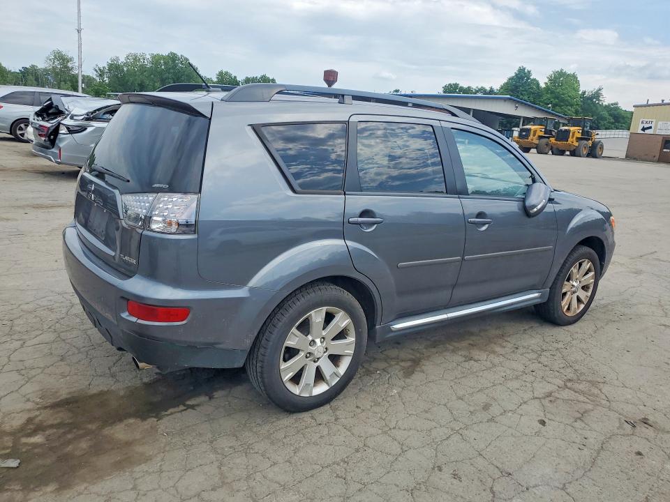2012 Mitsubishi Outlander VIN JA4JT3AW4CU000445 COPART salvage auction — VANDALISM, Ny - Mv-907A Salvage Certificate, sold $450 on 2026-07-09 (photo 3)