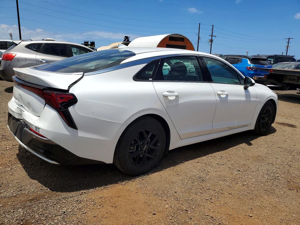 2025 Kia K5 VIN KNAG24J70S5359041 COPART salvage auction — REAR END, HI - CERTIFICATE OF TITLE, sold $11,500 on 2026-07-13 (photo 3)