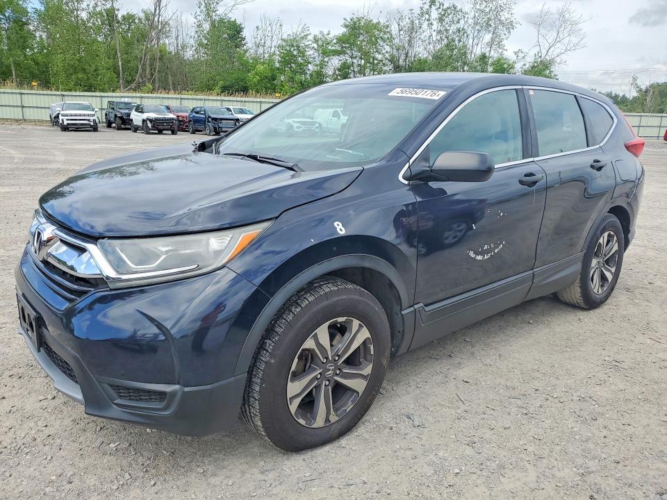 2018 Honda Cr-v VIN 2HKRW6H39JH214724 COPART salvage auction — SIDE, Ny - Certificate Of Title (P), sold $7,200 on 2026-07-28 (photo 1)