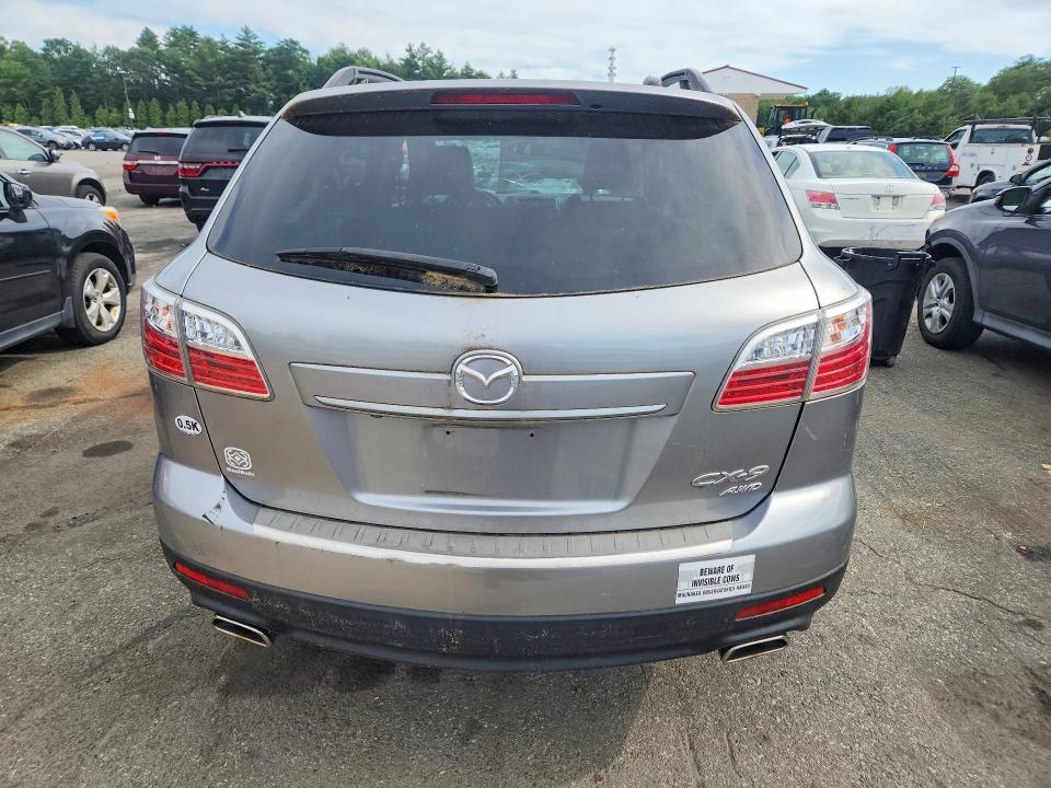 2012 Mazda Cx-9 VIN JM3TB3CV9C0349198 COPART salvage auction — ROOF, Ct - Cert Of Title-Salvage, sold $125 on 2026-07-16 (photo 6)