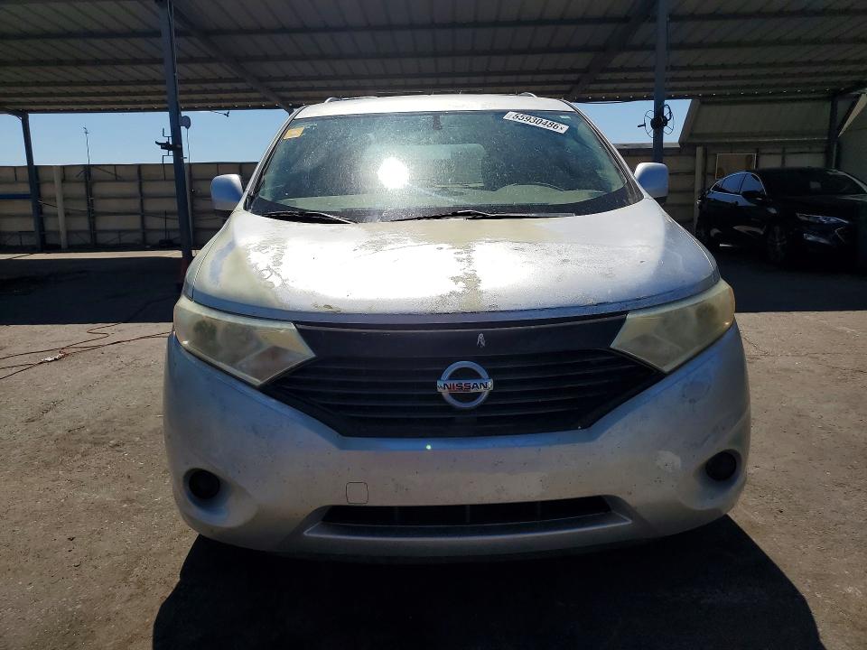 2014 Nissan Quest VIN JN8AE2KP7E9106531 COPART salvage auction — MINOR DENT/SCRATCHES, Az - Certificate Of Title, sold $975 on 2026-07-31 (photo 5)