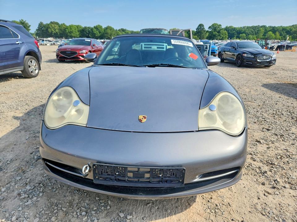 2002 Porsche 911 VIN WP0CA29962S654161 COPART salvage auction — MINOR DENT/SCRATCHES, Ar - Dealer Only Clean Title (P), sold $10,500 on 2026-07-27 (photo 5)