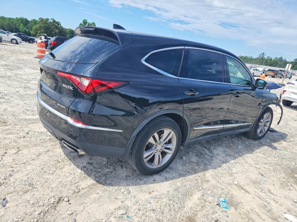 2022 Acura Mdx VIN 5J8YE1H3XNL029053 COPART salvage auction — FRONT END, Ga - Cert Of Title-Salvage, sold $11,400 on 2026-07-27 (photo 3)