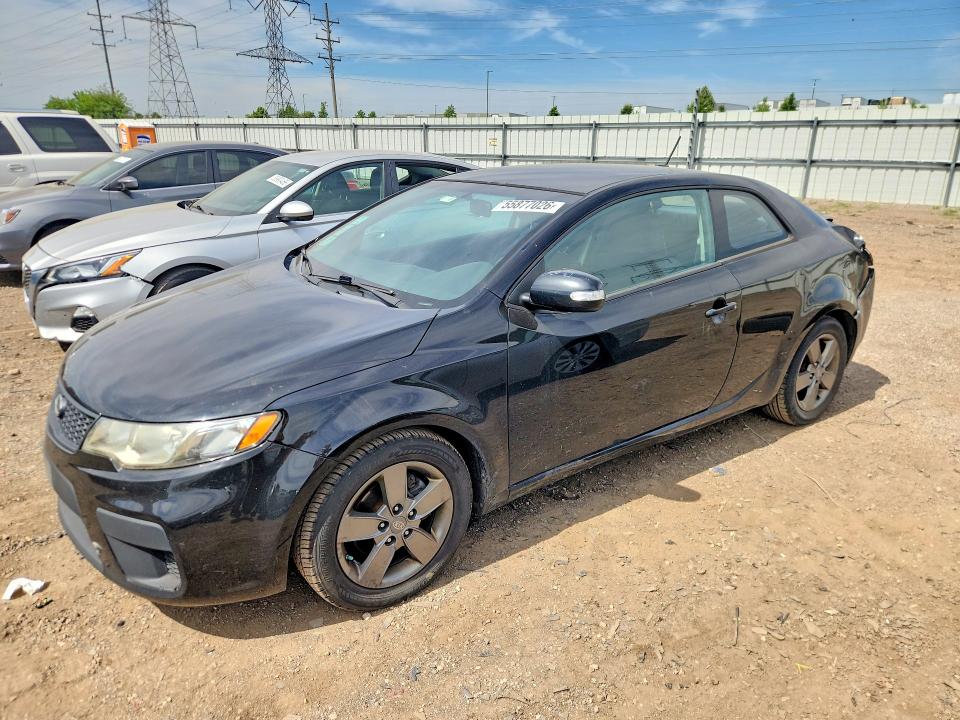 2010 Kia Forte VIN KNAFU6A2XA5251563 COPART salvage auction — REAR END, Il - Salvage Certificate, sold $400 on 2026-07-14 (photo 1)