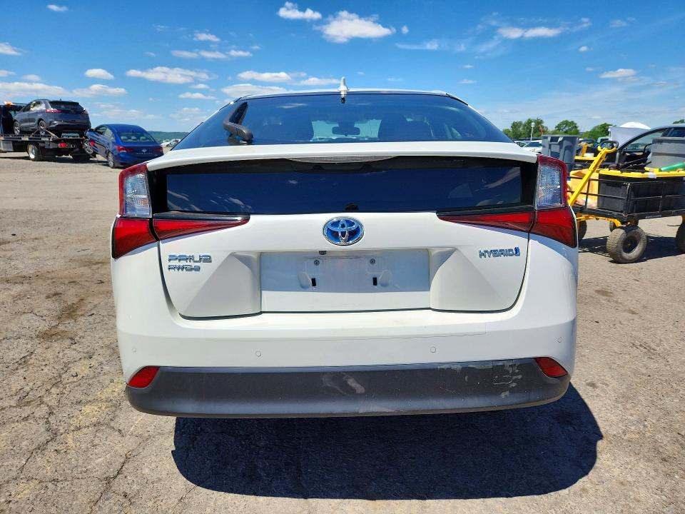 2019 Toyota Prius VIN JTDL9RFU8K3006728 COPART salvage auction — FRONT END, Pa - Certificate Of Salvage, sold $6,100 on 2026-07-31 (photo 6)