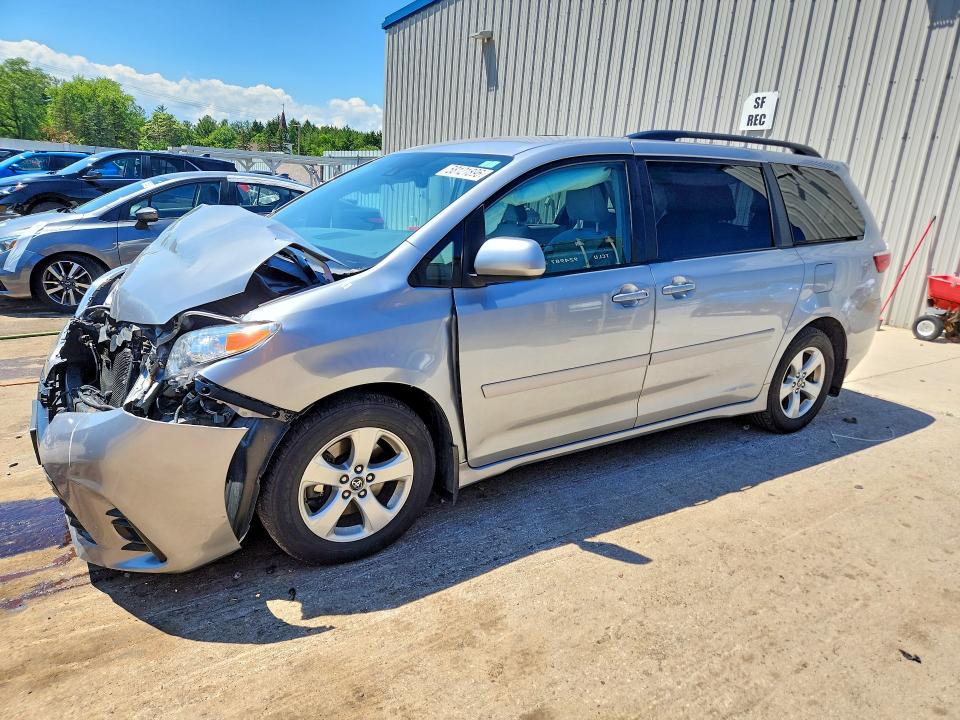 2018 Toyota VIN 5TDKZ3DC3JS914116 COPART salvage auction — FRONT END, Wi - Junked Vehicle Bill Of Sale, sold $4,800 on 2026-07-06 (photo 1)