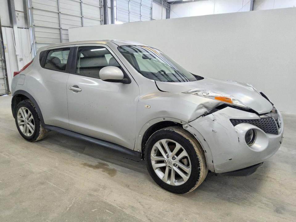 2014 Nissan Juke VIN JN8AF5MR8ET353959 COPART salvage auction — FRONT END, Tx - Certificate Of Title, sold $450 on 2026-07-14 (photo 4)