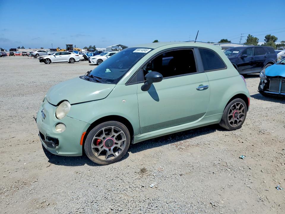2012 Fiat VIN 3C3CFFBR1CT211584 — COPART salvage auction photo