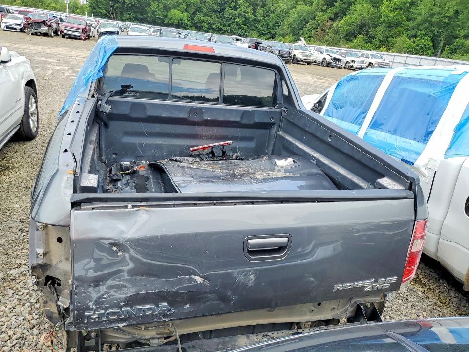 2011 Honda Ridgeline VIN 5FPYK1F58BB453073 COPART salvage auction — SIDE, Ar - Cert Of Title-Salvage, sold $725 on 2026-07-08 (photo 6)