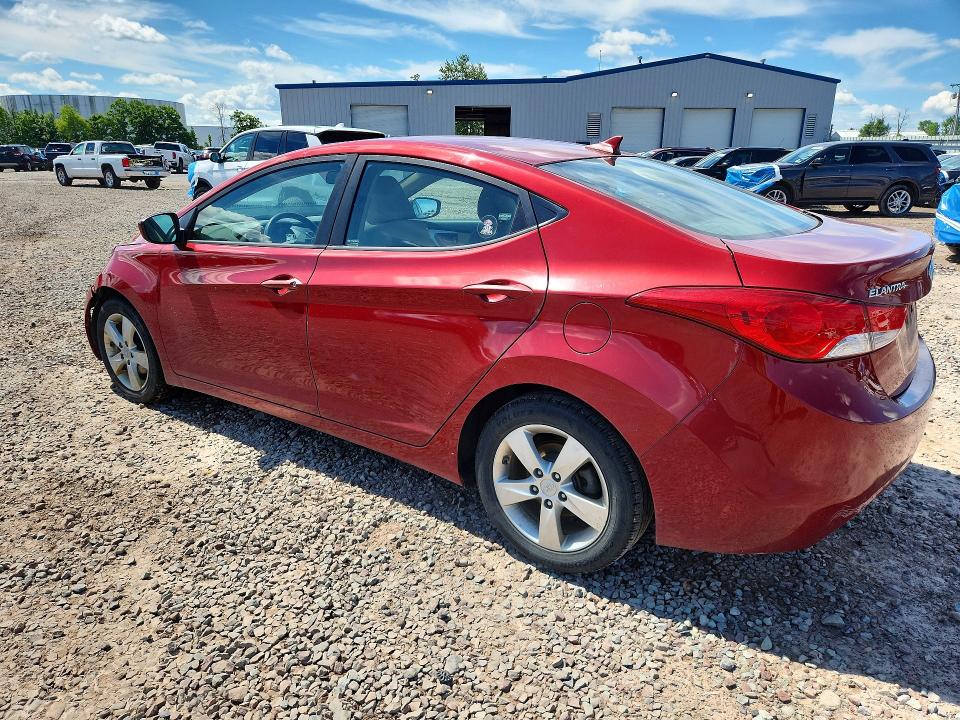 2013 Hyundai VIN KMHDH4AE3DU686377 COPART salvage auction — FRONT END, NY - MV-907A SALVAGE CERTIFICATE, sold $750 on 2026-07-06 (photo 2)