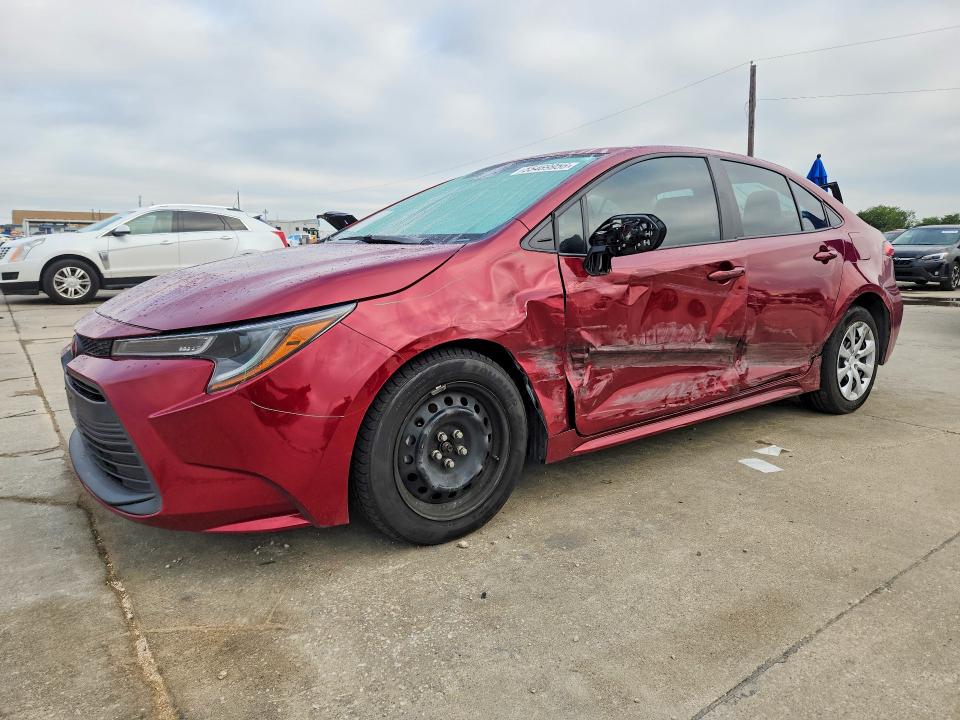 2023 Toyota Corolla VIN 5YFB4MDE7PP017114 COPART salvage auction — SIDE, Tx - Salvage Vehicle Title, sold $4,900 on 2026-07-27 (photo 1)