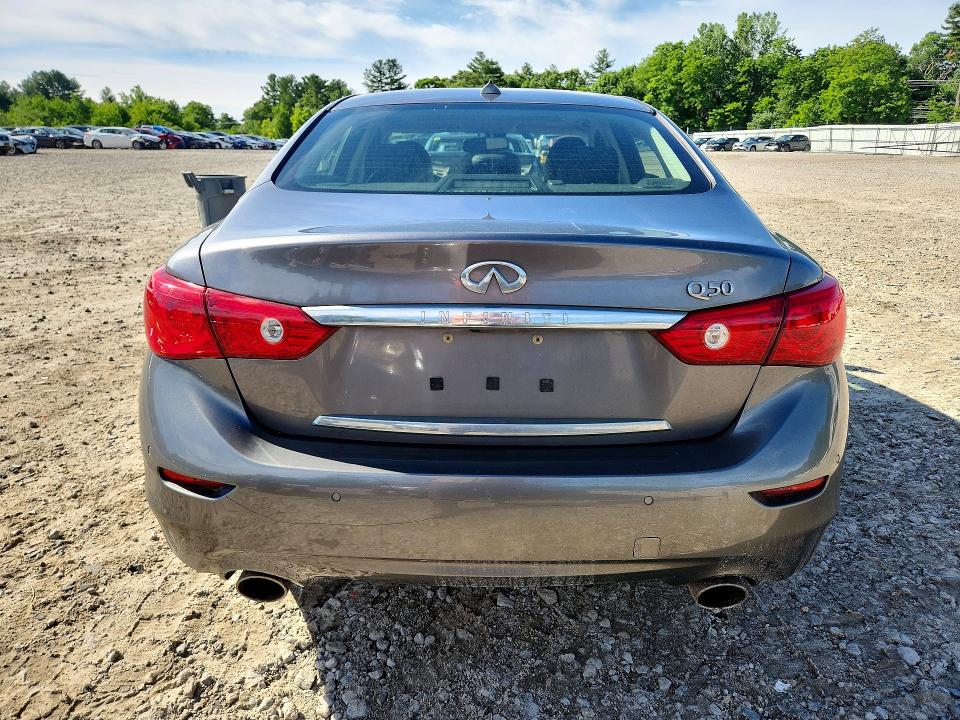 2015 Infiniti VIN JN1BV7AP4FM340528 COPART salvage auction — FRONT END, Ma - Cert Of Title-Reconstrctd Coll, sold $2,900 on 2026-07-16 (photo 6)