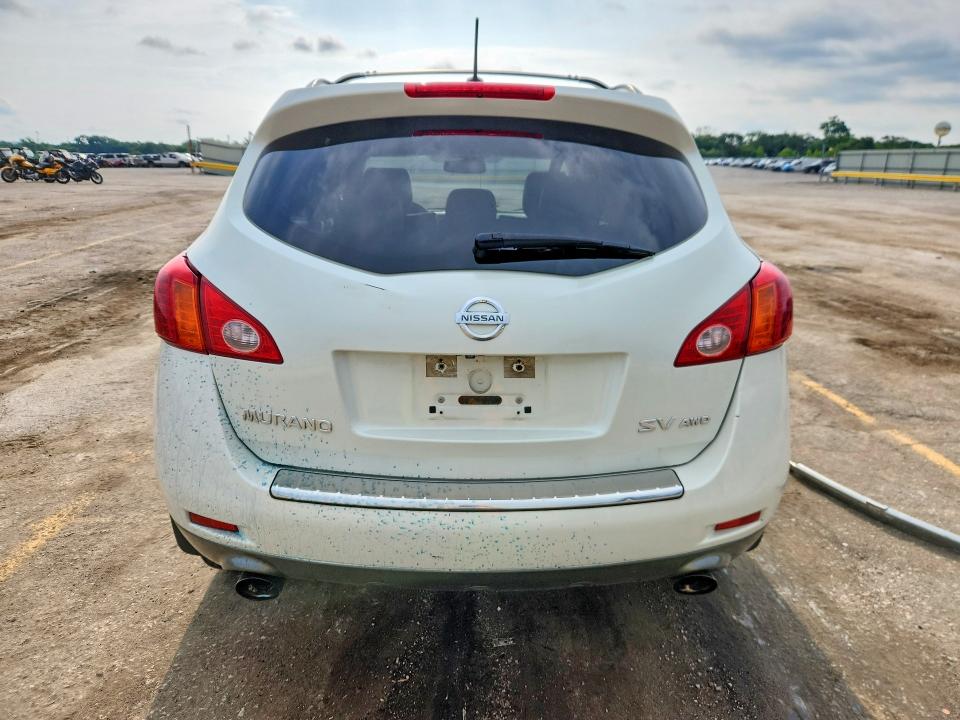 2009 Nissan Murano VIN JN8AZ18W99W115574 COPART salvage auction — SIDE, Ks - Cert Of Title-Salvage, sold $175 on 2026-07-08 (photo 6)