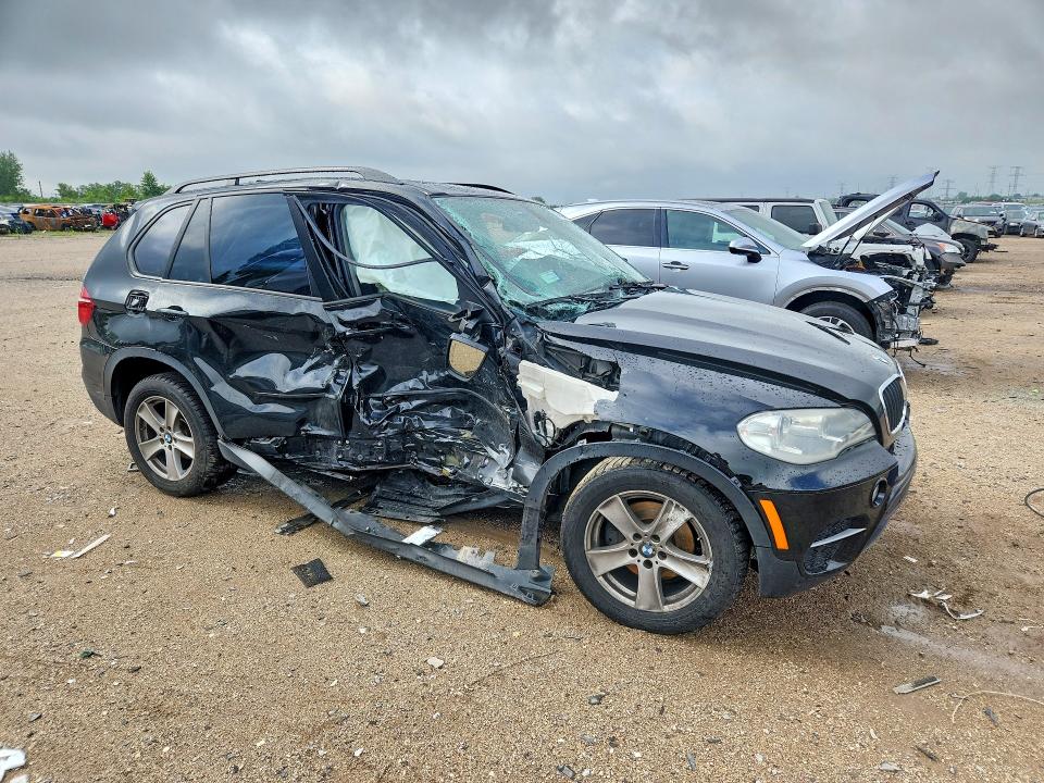 2012 BMW X5 VIN 5UXZV4C55CL743939 COPART salvage auction — SIDE, IL - SALVAGE CERTIFICATE, sold $450 on 2026-07-30 (photo 4)