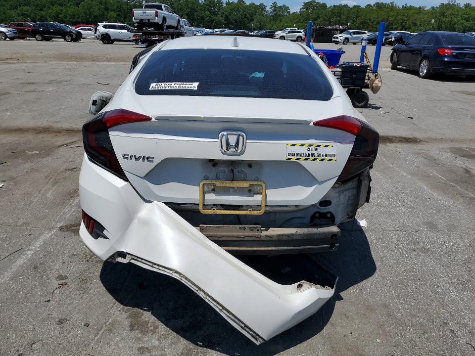2021 Honda Civic VIN 19XFC1F31ME007044 COPART salvage auction — ALL OVER, Ga - Cert Of Title-Salvage, sold $750 on 2026-07-09 (photo 6)