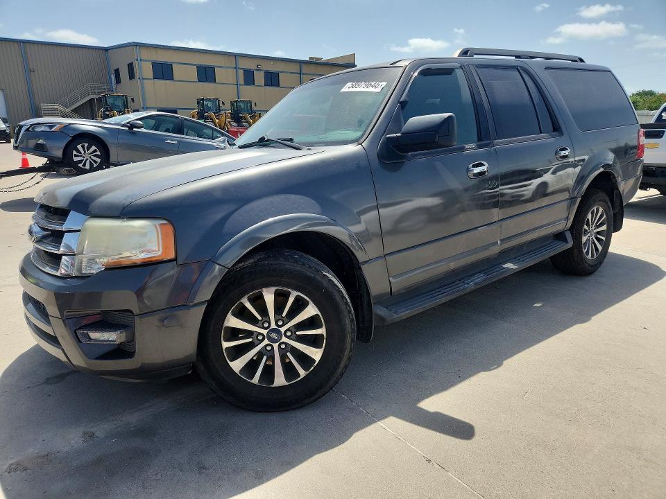 2016 Ford Expedition VIN 1FMJK1HT4GEF11125 COPART salvage auction — FRONT END, Tx - Certificate Of Title (P), sold $1,650 on 2026-07-09 (photo 1)