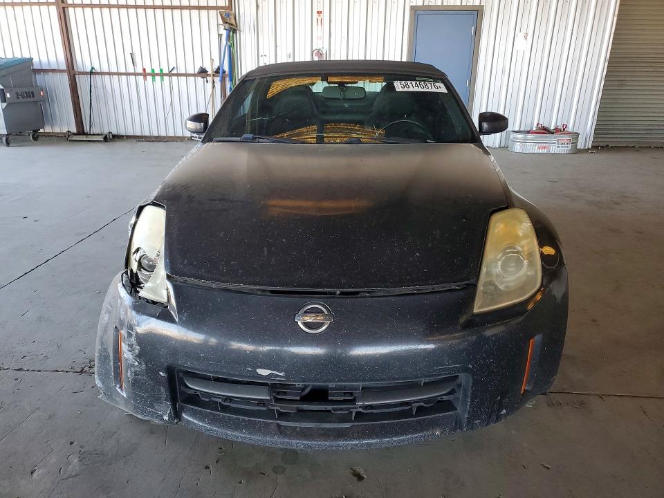 2007 Nissan 350z VIN JN1BZ36AX7M651416 COPART salvage auction — FRONT END, Ca - Salvage Certificate, sold $250 on 2026-07-23 (photo 5)