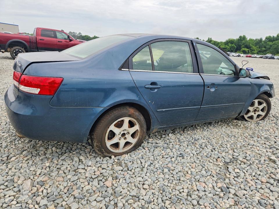 2006 Hyundai Sonata VIN 5NPEU46F86H118435 COPART salvage auction — SIDE, Ga - Bill Of Sale - Parts Only, sold $375 on 2026-07-09 (photo 3)