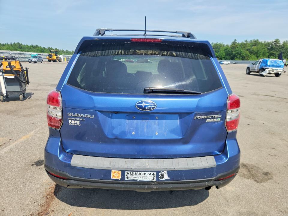 2015 Subaru Forester VIN JF2SJAHC6FH455098 COPART salvage auction — FRONT END, Me - Cert Of Title-Salvage Collisio, sold $500 on 2026-07-17 (photo 6)