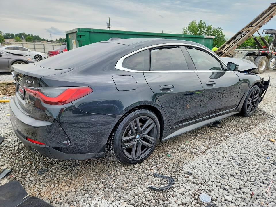 2022 BMW 4er VIN WBA63AV01NFM24269 COPART salvage auction — FRONT END, Al - Cert Of Title-Salvage Title, sold $9,300 on 2026-08-18 (photo 3)