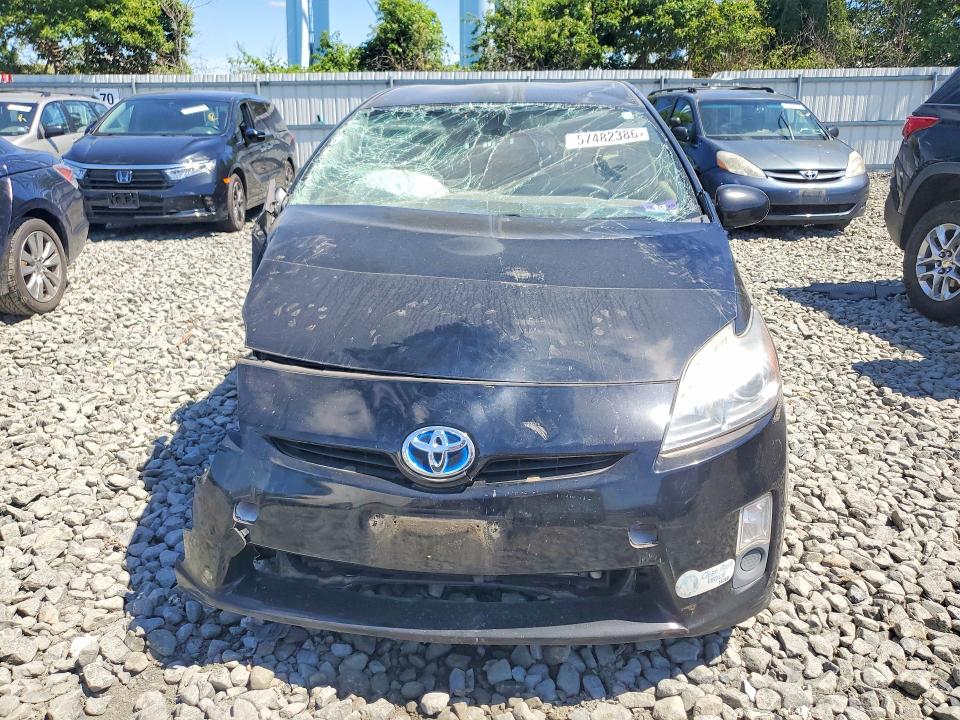 2011 Toyota Prius VIN JTDKN3DU9B5333294 COPART salvage auction — FRONT END, Nj - Cert Of Title-Salvage, sold $400 on 2026-07-06 (photo 5)