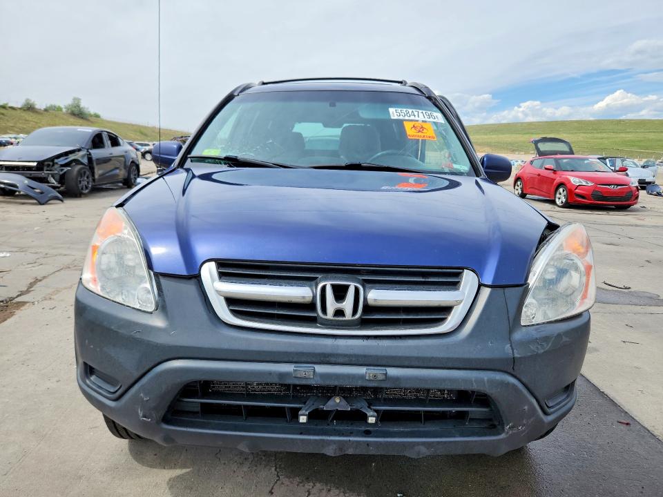 2002 Honda Cr-v VIN JHLRD78892C005698 COPART salvage auction — SIDE, Co - Salvage Title, sold $475 on 2026-07-13 (photo 5)