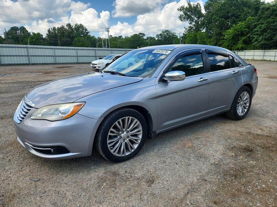 2013 Chrysler 200 VIN 1C3CCBCG7DN634850 COPART salvage auction — FRONT END, La - Cert Of Title-Salvage, sold $900 on 2026-07-16 (photo 1)