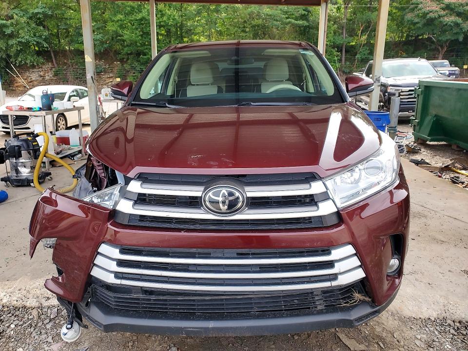 2019 Toyota VIN 5TDZZRFH0KS363543 COPART salvage auction — FRONT END, Al - Cert Of Title-Salvage Title, sold $7,800 on 2026-07-07 (photo 5)