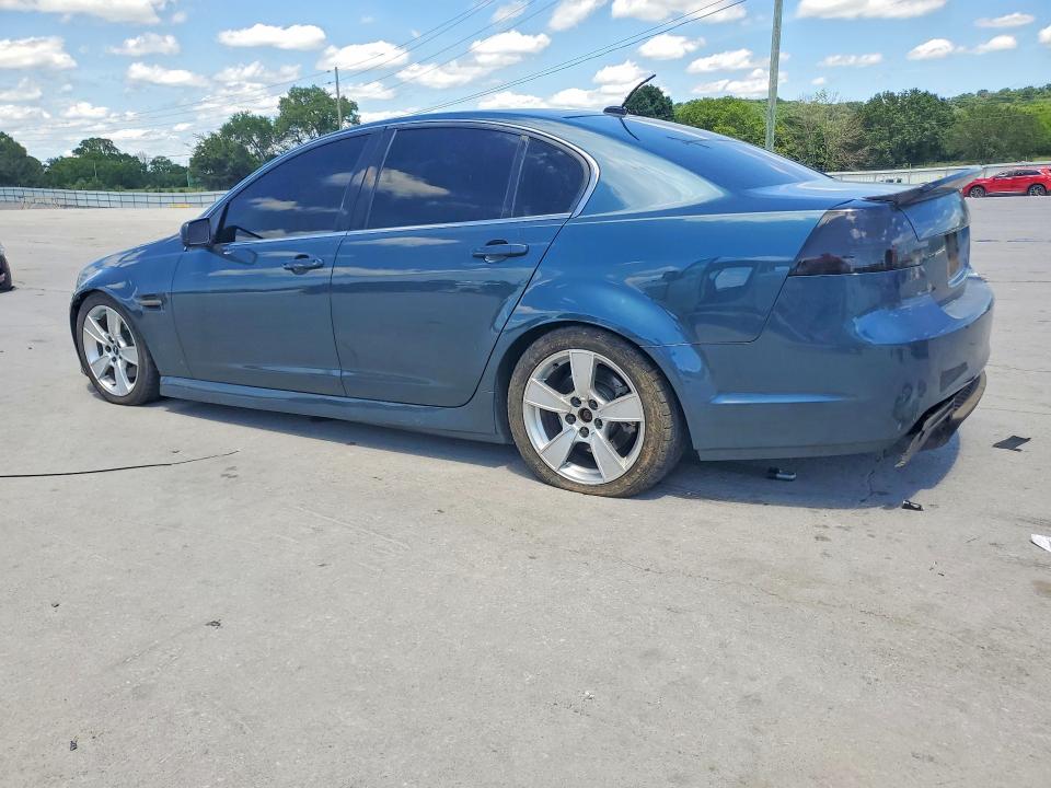 2009 Pontiac G8 VIN 6G2EC57Y69L158979 COPART salvage auction — FRONT END, Tn - Salvage Certificate, sold $5,900 on 2026-07-15 (photo 2)