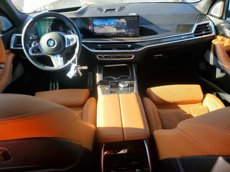 2024 BMW X7 VIN 5UX23EM03R9U54435 COPART salvage auction — REAR END, CA - SALVAGE CERTIFICATE, sold $45,750 on 2026-07-28 (photo 8)