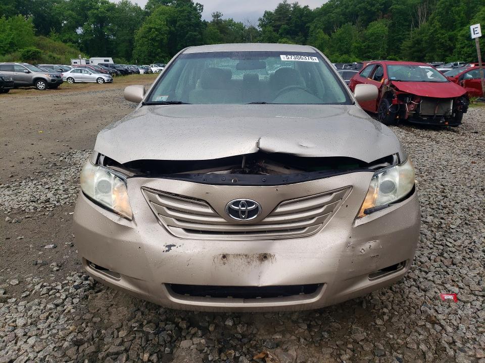 2007 Toyota Camry VIN 4T1BE46K37U715976 COPART salvage auction — FRONT END, Ma - Cert Of Title-Reconstrctd Coll, sold $700 on 2026-07-02 (photo 5)