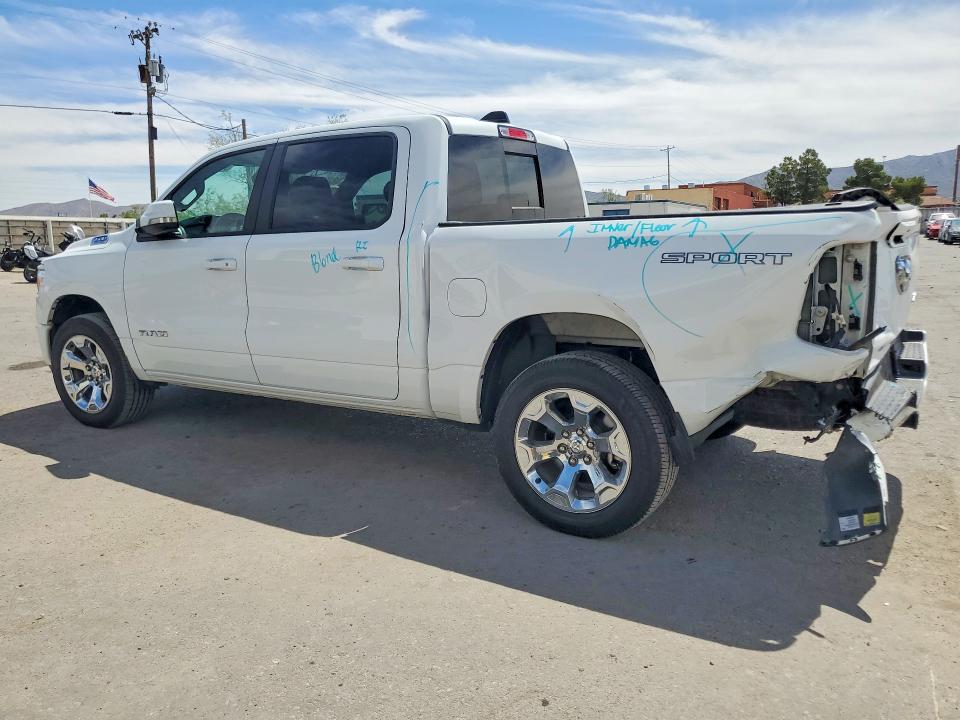 2022 Ram 1500 VIN 1C6RRFFG1NN343244 COPART salvage auction — REAR END, Nm - Cert Of Title-Salvage, sold $11,700 on 2026-08-14 (photo 2)
