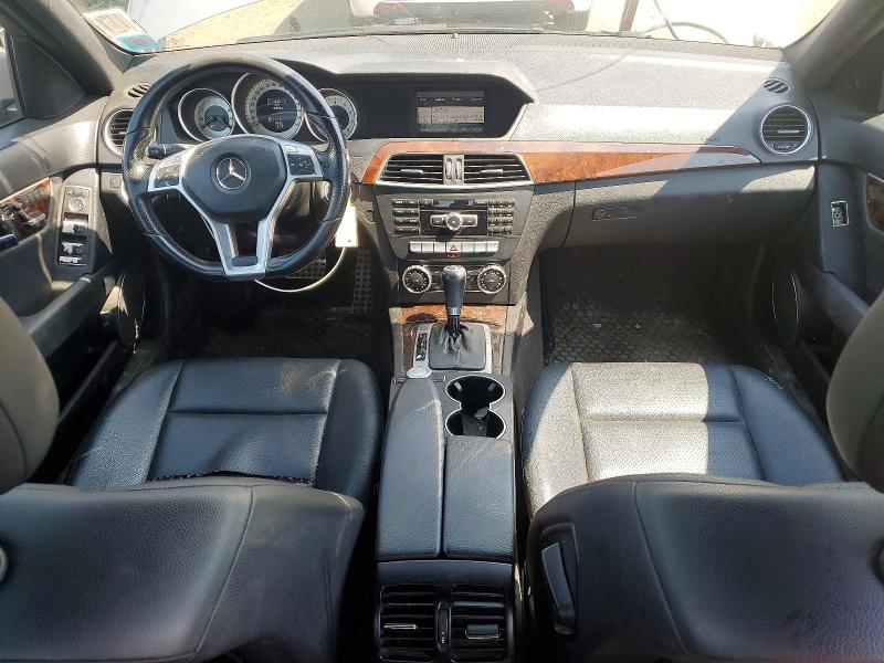2014 Mercedes-benz C class VIN WDDGF8AB2EA949861 COPART salvage auction — FRONT END, Va - Cert Of Title-Salvage Rebuilt, sold $2,700 on 2026-07-31 (photo 8)