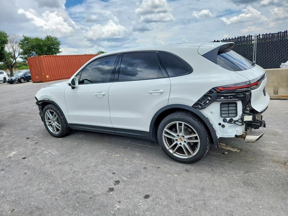 2021 Porsche Cayenne VIN WP1AA2AY0MDA04869 COPART salvage auction — FRONT END, Fl - Certificate Of Destruction, sold $18,900 on 2026-08-18 (photo 2)